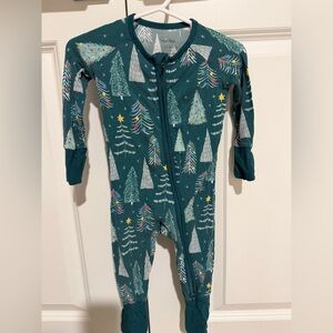 Little Sleepies Twinkling Trees zippy